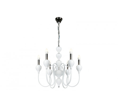 Подвесная люстра iLamp Lady 88003-6 WH Подвесная люстра iLamp Lady 88003-6 WH