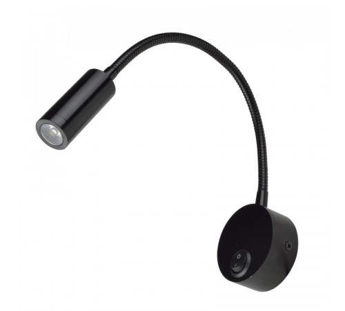 Бра (UL-00004176) Uniel ULT-F21-3W/4000K IP20 Black Бра (UL-00004176) Uniel ULT-F21-3W/4000K IP20 Black