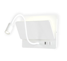 Бра Crystal Lux CLT 226W250USB WH