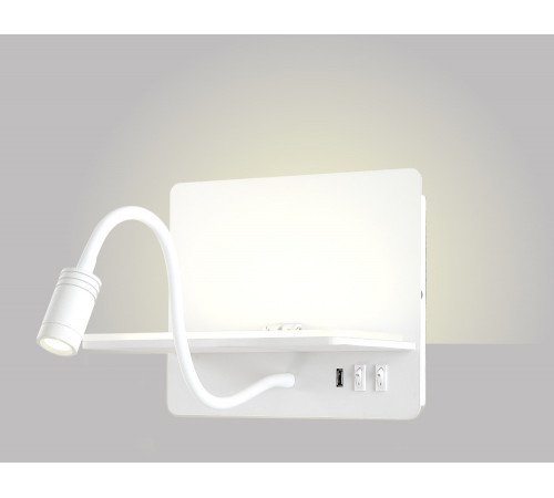 Бра Crystal Lux CLT 226W250USB WH Бра Crystal Lux CLT 226W250USB WH