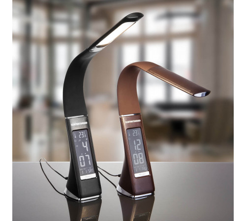 Настольная лампа Elektrostandard Elara коричневый 4690389102349 Настольная лампа Elektrostandard Elara коричневый 4690389102349