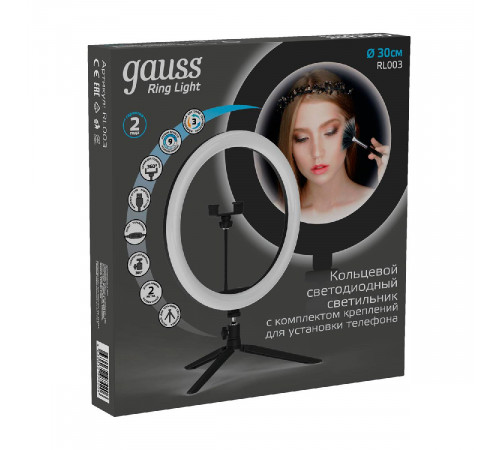 Настольная лампа Gauss Ring Light RL003 Настольная лампа Gauss Ring Light RL003