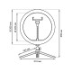 Настольная лампа Gauss Ring Light RL002