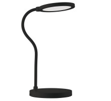 Настольная лампа (UL-00003339) Uniel TLD-553 Black/LED/400Lm/4500K/Dimmer/USB