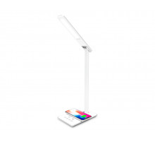 Настольная лампа с беспроводной зарядкой и USB портом Ambrella Light Desk DE581