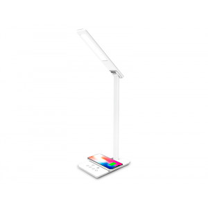 Настольная лампа с беспроводной зарядкой и USB портом Ambrella Light Desk DE581
