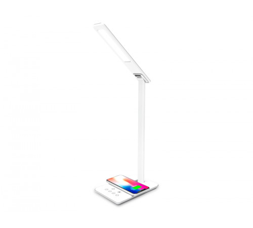 Настольная лампа с беспроводной зарядкой и USB портом Ambrella Light Desk DE581 Настольная лампа с беспроводной зарядкой и USB портом Ambrella Light Desk DE581