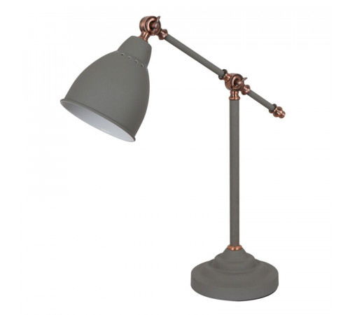 Настольная лампа Arte Lamp Braccio A2054LT-1GY Настольная лампа Arte Lamp Braccio A2054LT-1GY