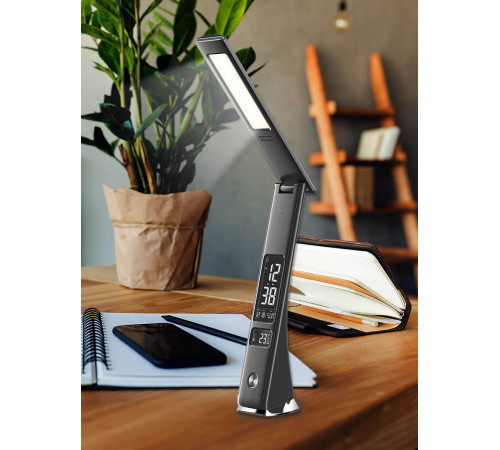 Настольная лампа (UL-00006770) Uniel TLD-567 Black/LED/300Lm/4500K/Dimmer Настольная лампа (UL-00006770) Uniel TLD-567 Black/LED/300Lm/4500K/Dimmer