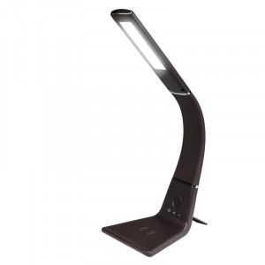 Настольная лампа (UL-00006473) Uniel TLD-565 Brown/LED/360Lm/3000-6000K/Dimmer/WR