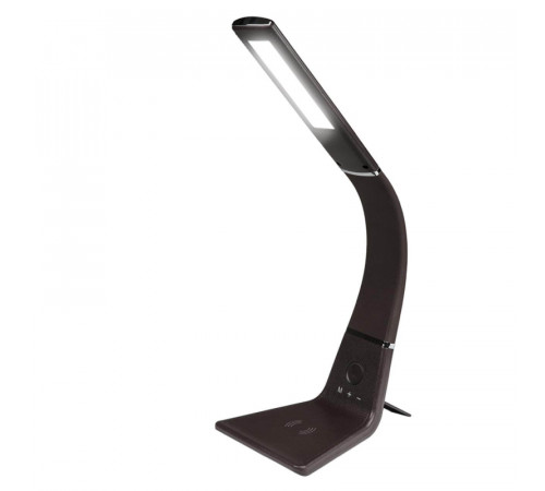 Настольная лампа (UL-00006473) Uniel TLD-565 Brown/LED/360Lm/3000-6000K/Dimmer/WR