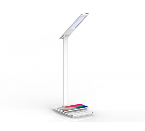 Настольная лампа с беспроводной зарядкой и USB портом Ambrella Light Desk DE581 Настольная лампа с беспроводной зарядкой и USB портом Ambrella Light Desk DE581