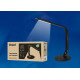 Настольная лампа (UL-00003339) Uniel TLD-553 Black/LED/400Lm/4500K/Dimmer/USB