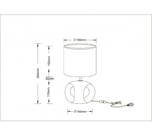 Настольная лампа Arte Lamp Zaurak A5035LT-1CC Настольная лампа Arte Lamp Zaurak A5035LT-1CC