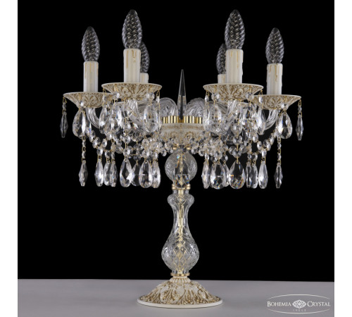 Настольная лампа Bohemia Ivele Crystal AL16313L8/6/141-44 WMG Настольная лампа Bohemia Ivele Crystal AL16313L8/6/141-44 WMG