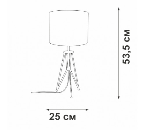 Настольная лампа Vitaluce V2834-1/1L Настольная лампа Vitaluce V2834-1/1L