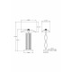 Настольная лампа Arte Lamp Veil A5061LT-1PB