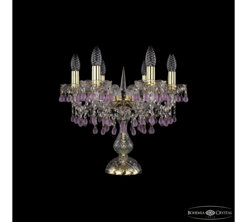 Настольная лампа Bohemia Ivele Crystal 1410L/6/141-39 G V7010 Настольная лампа Bohemia Ivele Crystal 1410L/6/141-39 G V7010