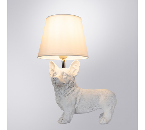 Настольная лампа Arte Lamp Schedar A4008LT-1WH Настольная лампа Arte Lamp Schedar A4008LT-1WH