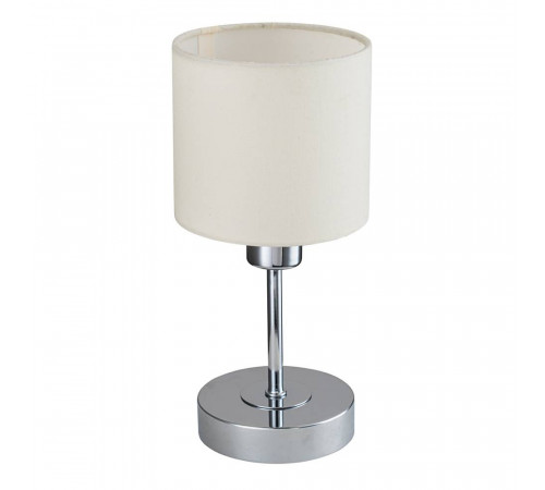 Настольная лампа Escada Denver 1109/1 Chrome/Beige Настольная лампа Escada Denver 1109/1 Chrome/Beige