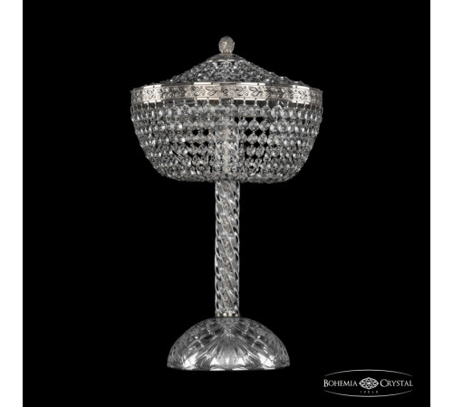 Настольная лампа Bohemia Ivele Crystal 19051L4/25IV Ni Настольная лампа Bohemia Ivele Crystal 19051L4/25IV Ni