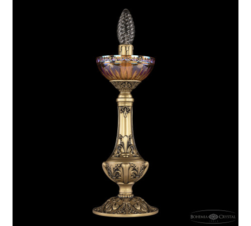 Настольная лампа Bohemia Ivele Crystal AL79100L/12 AGB P Shampan/M-1G Настольная лампа Bohemia Ivele Crystal AL79100L/12 AGB P Shampan/M-1G
