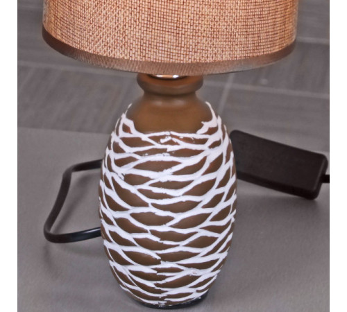 Настольная лампа Reluce 98231-0.7-01 LIGHT BROWN Настольная лампа Reluce 98231-0.7-01 LIGHT BROWN
