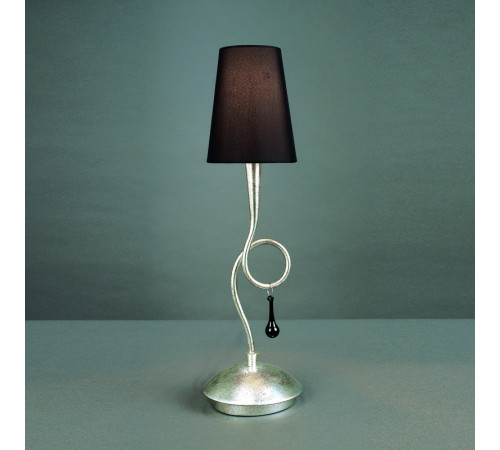 Настольная лампа Mantra Paola Painted Silver 3535