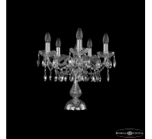 Настольная лампа Bohemia Ivele Crystal 1413L/5/141-39 Ni