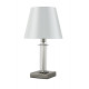 Настольная лампа Crystal Lux Nicolas NICOLAS LG1 NICKEL/WHITE