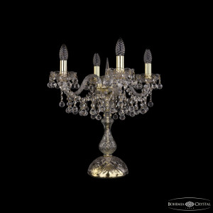 Настольная лампа Bohemia Ivele Crystal 1409L/4/141-47 G