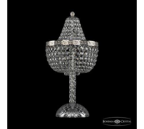 Настольная лампа Bohemia Ivele Crystal 19281L4/H/25IV Ni
