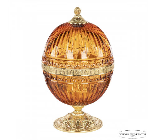 Настольная лампа Bohemia Ivele Crystal 5680L/22 G Amber/M-1G Настольная лампа Bohemia Ivele Crystal 5680L/22 G Amber/M-1G