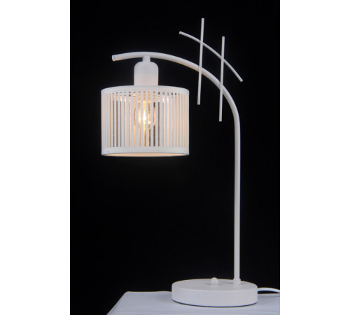 Настольная лампа Natali Kovaltseva AMSTERDAM 81053-1T SATIN WHITE Настольная лампа Natali Kovaltseva AMSTERDAM 81053-1T SATIN WHITE
