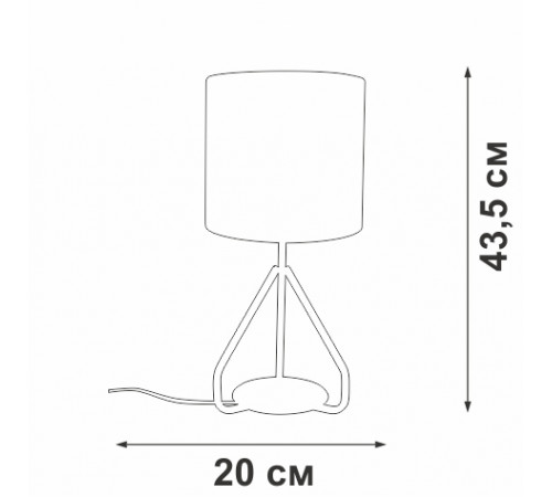 Настольная лампа Vitaluce V2899-0/1L Настольная лампа Vitaluce V2899-0/1L