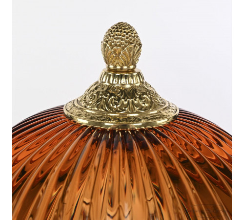 Настольная лампа Bohemia Ivele Crystal 5680L/22 G Amber/M-1G Настольная лампа Bohemia Ivele Crystal 5680L/22 G Amber/M-1G
