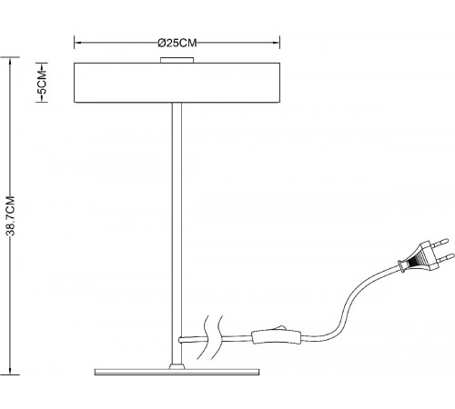 Настольная лампа Arte Lamp Elnath A5038LT-3WH Настольная лампа Arte Lamp Elnath A5038LT-3WH