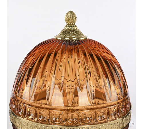 Настольная лампа Bohemia Ivele Crystal 5680L/22 G Amber/M-1G Настольная лампа Bohemia Ivele Crystal 5680L/22 G Amber/M-1G