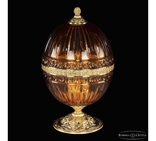 Настольная лампа Bohemia Ivele Crystal 5680L/22 G Amber/M-1G Настольная лампа Bohemia Ivele Crystal 5680L/22 G Amber/M-1G