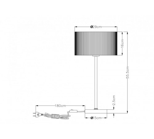 Настольная лампа ARTE Lamp A1021LT-1SS Настольная лампа ARTE Lamp A1021LT-1SS