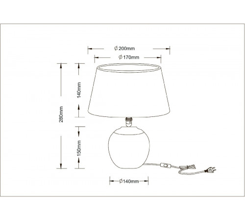 Настольная лампа Arte Lamp Scheat A5033LT-1WH Настольная лампа Arte Lamp Scheat A5033LT-1WH