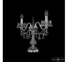Настольная лампа Bohemia Ivele Crystal 1409L/2/141-39 Ni