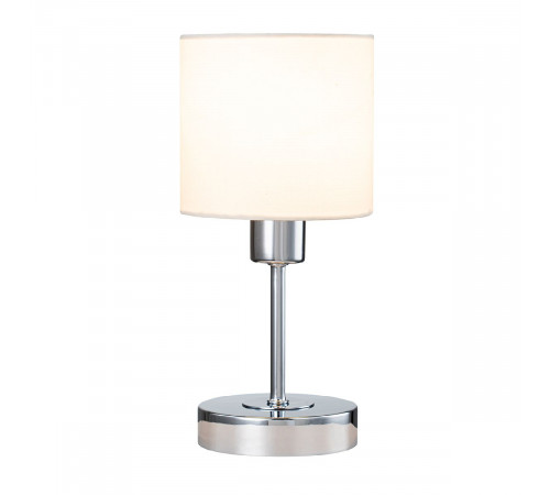 Настольная лампа Escada Denver 1109/1 Chrome/Beige Настольная лампа Escada Denver 1109/1 Chrome/Beige