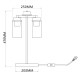 Настольная лампа Escada Dinasty 2118/2