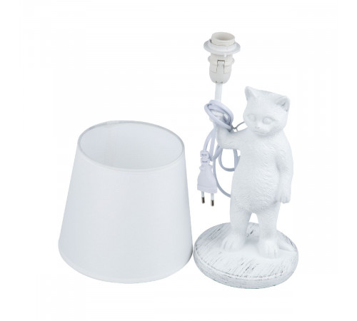 Настольная лампа Uniel UML-B465 E14 WHITE UL-00011382 Настольная лампа Uniel UML-B465 E14 WHITE UL-00011382