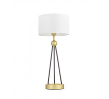 Настольная лампа Lumina Deco Belforte LDT 5527 GD+WT