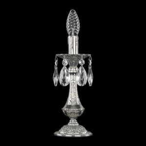 Настольная лампа Bohemia Ivele Crystal Verona 72100L/1-26 Ni