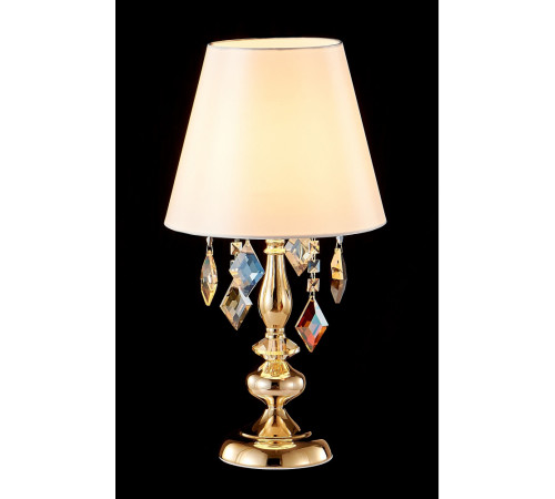 Настольная лампа Crystal Lux Mercedes LG1 Gold/Color Настольная лампа Crystal Lux Mercedes LG1 Gold/Color
