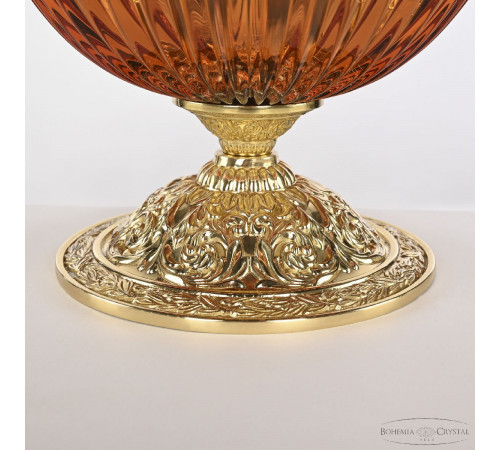 Настольная лампа Bohemia Ivele Crystal 5680L/22 G Amber/M-1G Настольная лампа Bohemia Ivele Crystal 5680L/22 G Amber/M-1G