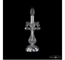 Настольная лампа Bohemia Ivele Crystal 1409L/1-27 Ni
